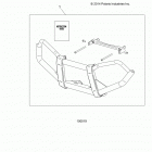 A16SXE95AG/AR/D95A9 SPORTSMAN 1000 XP Body, front brushguard