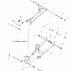 A15SVE95AW SCRAMBLER XP 1000 Подвеска задняя