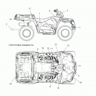 A15SWE57AA/AD SPORTSMAN 570 EFI X2 EPS Наклейки