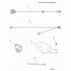 A16SYE95AK/AP SPORTSMAN TOURING 1000 Electrical, gps harness