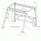 R16RMAE4G8/G9/N8 RANGER EV Chassis, cab frame