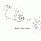 R12XE76AD/7EAB/EAO RZR 4 800 EFI Стартер