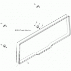 R151DPD1AA/2D RANGER HST Body, window, rear