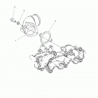 R151DPD1AA/2D RANGER HST Engine, inlet elbow