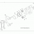 R151DPD1AA/2D RANGER HST Задние тормозные  колодки
