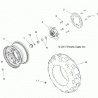 R151DPD1AA/2D RANGER HST Колеса перед