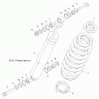 R151DPD1AA/2D RANGER HST Задний аммортизатор 1