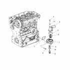 R151DPD1AA/2D RANGER HST Engine, thermostat asm.