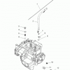 R16RAA76AA/AJ RGR 800 6X6 Engine, oil filter and dipstick