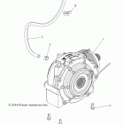 R17RVA87A1/B1/E87A9/B9 RANGER CREW 900 6P SP Передний редуктор
