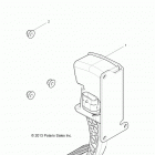 Z16VBE87FR/NR/JR RZR 900 60 INCH PS, EU Engine, throttle pedal