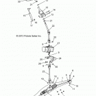R17RVA87A1/B1/E87A9/B9 RANGER CREW 900 6P SP Steering, steering asm. (eps)