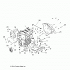 R151DPD1AA/2D RANGER HST Крепление двигателя