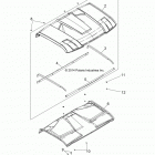 R151DPD1AA/2D RANGER HST Body, roof