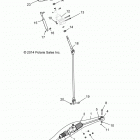 R17RVA87A1/B1/E87A9/B9 RANGER CREW 900 6P SP Steering, steering asm. (non eps)