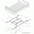 R15RTAD1AA/EA/ED1EA RANGER 1000 DIESEL Body, box mounting