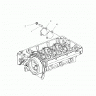 R151DPD1AA/2D RANGER HST Engine, fuel pump fitting cover