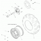 R151DPD1AA/2D RANGER HST Колесо заднее