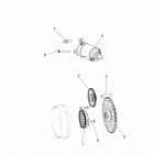 R17RMA57A1/A9/E57AK RGR 570 Engine, starter drive