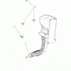 R17RNA57A1/A9/EAM RGR 570 EFI CREW Engine, throttle pedal