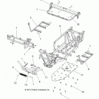 R16RMAE4G8/G9/N8 RANGER EV Chassis, frame and front bumper