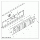 R151DPD1AA/2D RANGER HST Body, box, tailgate