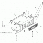 R151DPD1AA/2D RANGER HST Chassis, bumper, front