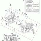 FE 501S ENGINE Картер двигателя