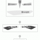 FE 501S CHASSIS Наклейки
