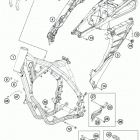 TE 125 CHASSIS Рама