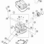 FC 450 ENGINE Головка цилиндра