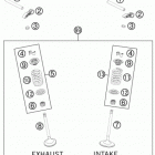 FC 350 ENGINE Клапана