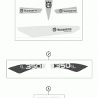 FE 350 CHASSIS Наклейки
