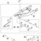 FC 450 CHASSIS Бугель