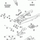 TC 85 CHASSIS Бугель
