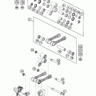 TC 250 CHASSIS Соединение рычагов