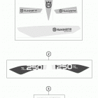 TE 250 CHASSIS Наклейки