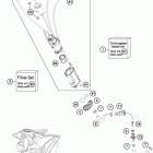 FE 350S CHASSIS Топливный насос