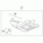 FE 501 CHASSIS Зажита двигателя