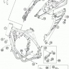 TC 125 CHASSIS Рама