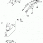 TE 300 CHASSIS Обтекатель , крылья