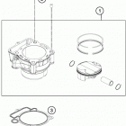 FE 350 ENGINE Цилиндры