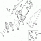 TE 300 CHASSIS Воздушный фильтр