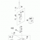 FE 501S CHASSIS Тормозной цилиндр задний