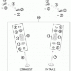 FC 250 ENGINE Клапана