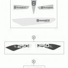 FE 250 CHASSIS Наклейки