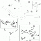 TC 125 CHASSIS Руль