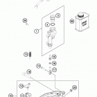 FC 450 CHASSIS Тормозной цилиндр задний