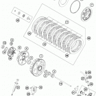 FC 450 ENGINE Сцепление