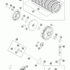 FC 250 ENGINE Сцепление